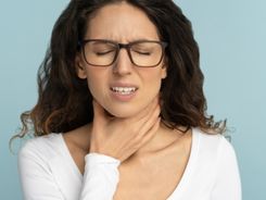 What causes hoarseness of voice